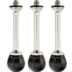 3 Legged Thing Tripod Accessories>- Vanz - Set of 3 Spikes and Rubber Feet