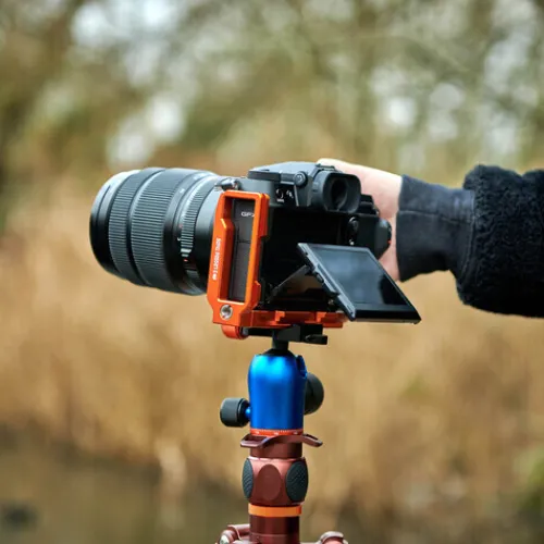 3 Legged Thing L-Brackets>Gracy L-Bracket for FUJIFILM GFX 100S and 50S II - Copper