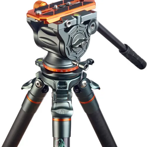 3 Legged Thing Tripods>Legends Jay 5 Section Carbon Tripod with Air Head Cine Standard
