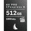AngelBird Cfexpress Memory Cards>512GB AV Pro CFExpress Type A 1800Mb/s Memory Card