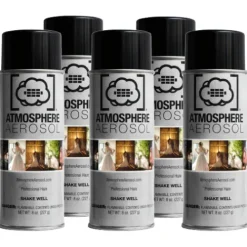 Atmosphere Aerosol Boxes & Special Effects>- Haze/Fog Spray - 5 Pack