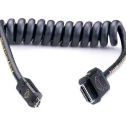 Atomos Video Monitors & Accessories>AtomFlex  Micro HDMI to HDMI Coiled Cable 30cm-60cm
