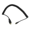 Atomos Video Monitors & Accessories>Coiled Micro HDMI to HDMI Cable 30cm