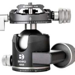 Benro Tripod Heads>GX35 Low Profile Ball Head, PU56 Plate