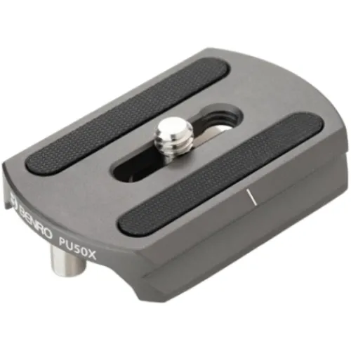 Benro Quick Release Plates>PU50X Arca-Swiss Style QR Plate for VX20 Head