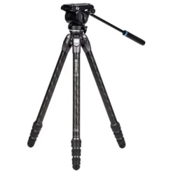 Benro Tripods>Tortoise 24CLV, Carbon Fibre, Twist Lock, S6PRO Head, QR6PRO Plate, Video Tripod Kit