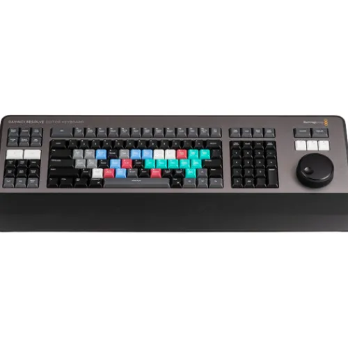 Blackmagic Streaming & Capture Devices>Design DaVinci Resolve Editor Keyboard with Resolve Software
