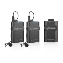 Boya Wireless Audio|Microphones>BY-WM4 Pro-K2 Dual Wireless Microphone System