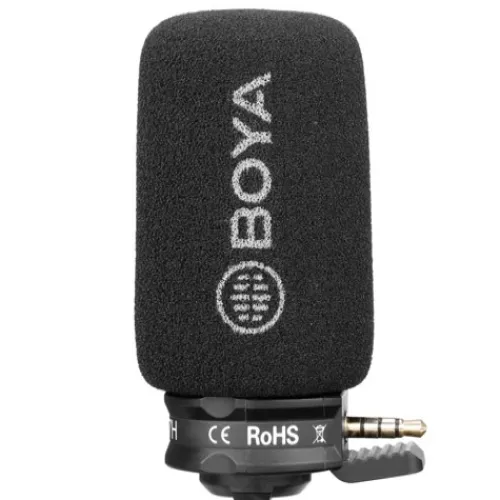 Boya Smartphone Audio|Microphones>Smartphone Microphone BY-A7H with 3.5mm TRRS