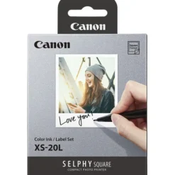Canon Instant Photo Paper>20 Pack XS-20L Paper for Selphy Square Printer