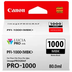 Canon Ink>Ink Cartridge PFI-1000MBK - Matte Black