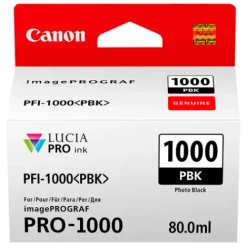 Canon Ink>Ink Cartridge PFI-1000PBK - Photo Black