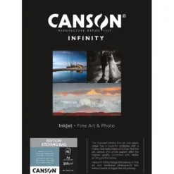 Canson Paper>Infinity Edition Etching Rag 310gsm A4 - 25 Sheets