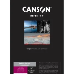 Canson Paper>Infinity PhotoSatin Premium RC 270gsm A3+ - 25 Sheets