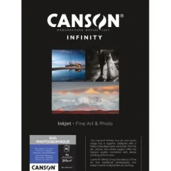 Canson Paper>Infinity Rag Photographique 310gsm A4 - 25 Sheets