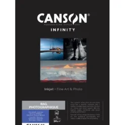 Canson Paper>Infinity Rag Photographique 310gsm A3 - 25 Sheets