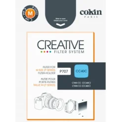 Cokin Special Effect Filters>P-707 Cyan Colour Correction CC40C Resin Filter