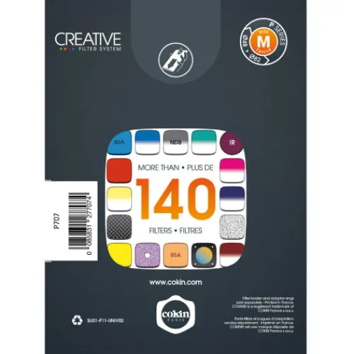 Cokin Special Effect Filters>P-707 Cyan Colour Correction CC40C Resin Filter