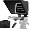 DESVIEW Streaming & Capture Devices>T12 Teleprompter for Smartphone, Camcorder and DSLR