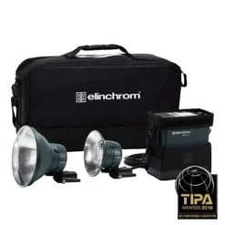 Elinchrom Strobe Lights|Studio Lighting Kits>ELB 500 TTL Dual To Go Set