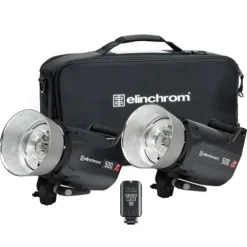 Elinchrom Studio Lighting Kits>ELC Pro 500/500 To Go Set Including Skyport Plus