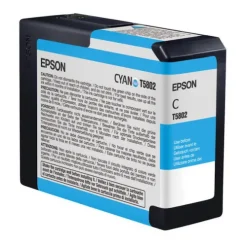 Epson Ink>UltraChrome K3 Ink Cartridge Cyan 80ml for 3880/3800 #T5802