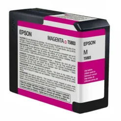 Epson Ink>UltraChrome K3 Ink Cartridge Magenta 80ml for 3800 #T5803