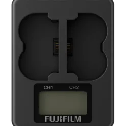 Fujifilm Battery Chargers & Plates>BC-W235 Dual Battery Charger for NP-W235 Batteries