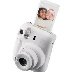Fujifilm Instant & Film Cameras>Instax Mini 12 Camera - Clay White