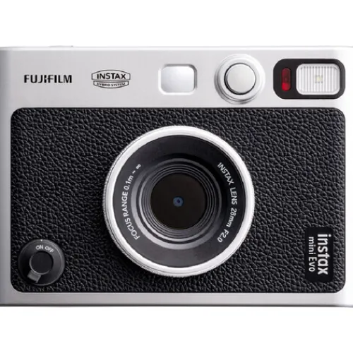 Fujifilm Instant & Film Cameras>Instax Mini Evo Hybrid Instant Camera - Black