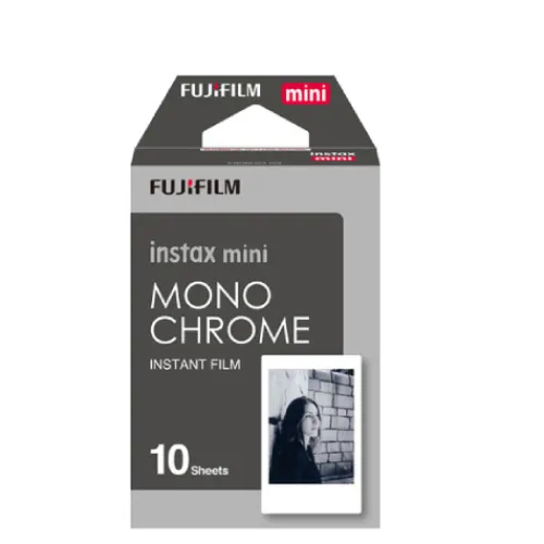 Fujifilm Instant Photo Paper>Instax Mini Monochrome Film (10 Pack)
