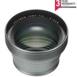 Fujifilm Lens Adapters>Tele Converter for X-100 Cameras - TCL-X100 II - Silver