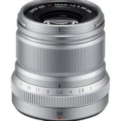 Fujifilm Fujifilm X-Mount>XF 50mm f/2 R WR Lens - Silver
