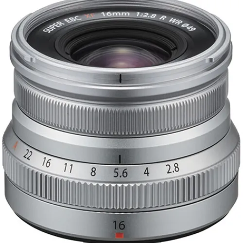Fujifilm Fujifilm X-Mount>XF 16mm f/2.8 R WR Lens - Silver