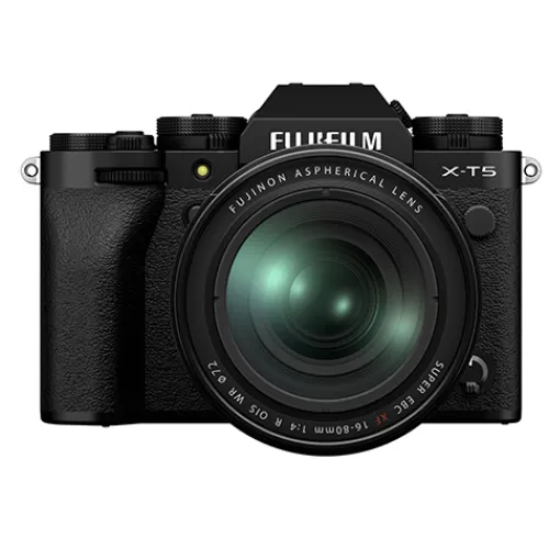 Fujifilm Mirrorless Cameras>X-T5 Black + XF 16-80mm f/4 R OIS WR Lens