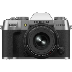 Fujifilm Mirrorless Cameras>X-T50 Mirrorless Camera with XF 16-50mm Lens - Silver