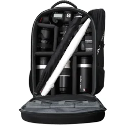 Godox Studio Lighting Kits>AD300Pro Two Head Umbrella & Softbox Kit with Carry Bag