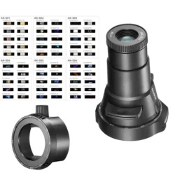 Godox Barndoors, Snoots & Grids>AK-R21 Projection Attachment Kit for Rectangle Flash Heads
