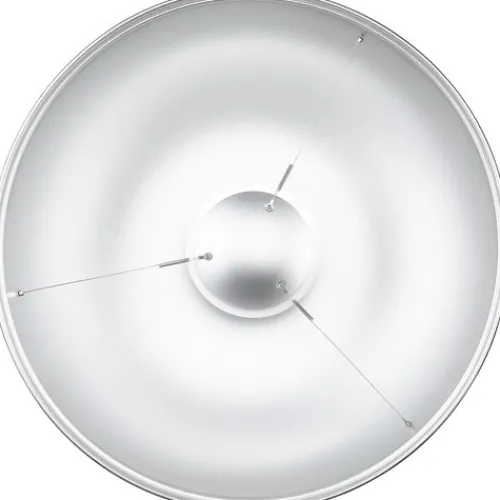 Godox Reflectors, Softboxes & Umbrellas>54cm Pro White Beauty Dish S-Type Mount