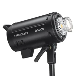 Godox Studio Lighting Kits>DP600III-V Pro Studio Flash with LED Modeling Lamp - 600Ws, 2-Light Kit