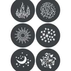 Godox Flash Diffusers & Modifiers>GP-GS1 Gobo Set for MG1200Bi Spotlight Mount