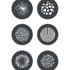 Godox Flash Diffusers & Modifiers>GP-GS2 Gobo Set for MG1200Bi Spotlight Mount