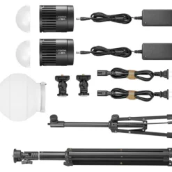 Godox Video & Led Lighting>Litemons LC30D Tabletop LED Two-Light Kit