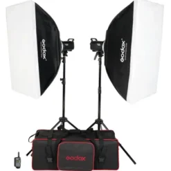Godox Studio Lighting Kits>MS 300-V 2 Head Octa Softbox & Stand Kit