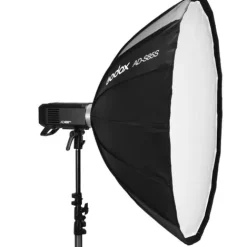 Godox Reflectors, Softboxes & Umbrellas>Parabolic Silver Octa Umbrella Softbox 85cm