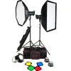 Godox Studio Lighting Kits>QSII Pro Series 400/400 Flash Kit