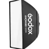 Godox Reflectors, Softboxes & Umbrellas>Rectangular Softbox 90x120cm for MG1200Bi LED