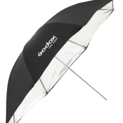 Godox Reflectors, Softboxes & Umbrellas>Umbrella Black / Silver 85cm + Diffuser