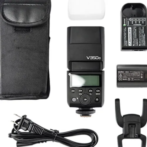 Godox Flashes & Speedlights>V350C TTL Li-Ion Speedlight Flash For Canon