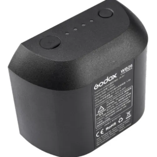 Godox Lighting Batteries>WB26 Rechargeable Lithium-Ion Battery Pack for AD600Pro Flash (28.8V, 2600mAh)